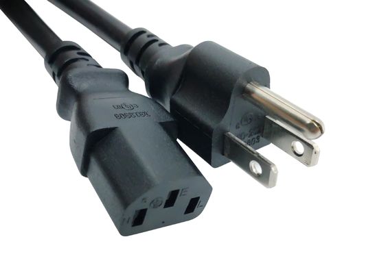 CER-schwarzer ASIC-Bergmann Components, 1,5 Meter M21s Antminer Netzanschlusskabel-