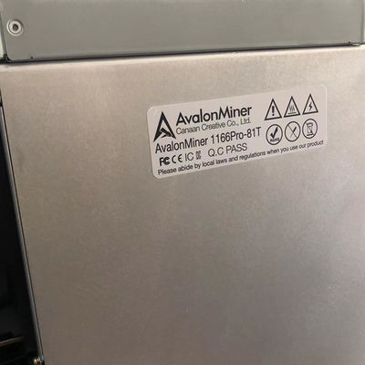 Canaan Avalon 1166 Pro-81t, Bergwerksmaschine Bitcoin Asic blockchain Bergmann
