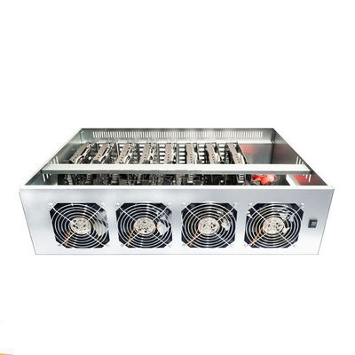 CER 4GB DDR3 multi Gpu Bergbau Rig Machine, Aluminiumbergbauanlage ETH