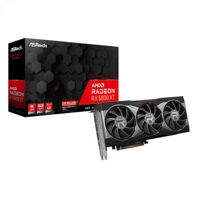 grafische Karten Radeon RX 6800 XT 16GB GDDR6 Rig Nons LHR des Bergbau-2360MHz