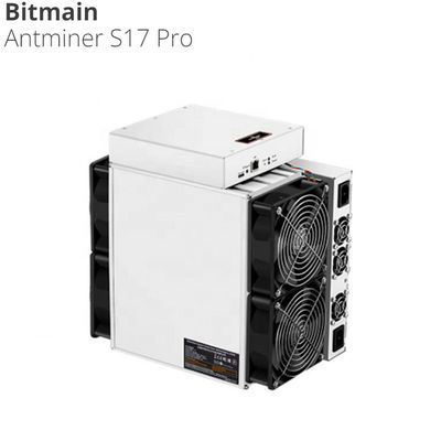 Bergbaubergmannmaschine BTC Asic Bitmain Antminer S17 S17Pro Bitcoin 53. - 76. 2100W-3300W