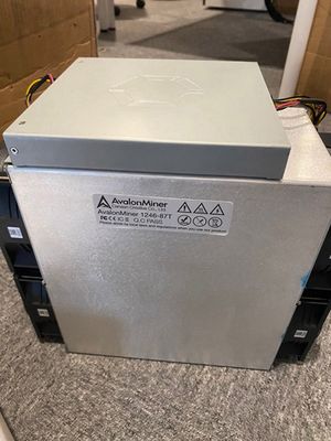 Bergmann Machine Avalon A1246 83t 3150W SHA256 Algorythm Blockchian Asic