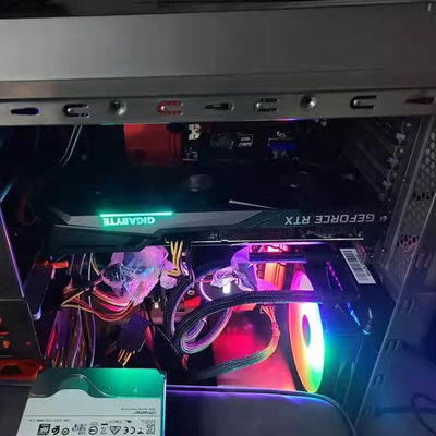 Drei SPIEL OC 12G GDDR6 Fan-grafisches Videokarte-NVIDIA Gigabytes RTX 3060
