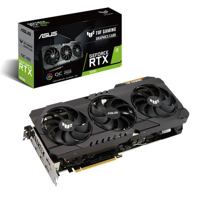 Spiel-Grafikkarte RTX 3090 OC 24G DDR6X TUF SPIEL 1740 Cyberpunk 1770MHz